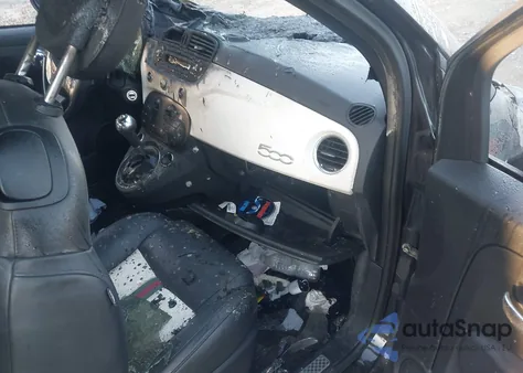 2012 Fiat 500 Lounge from USA, damaged, VIN 3C3CFFCR4CT280753